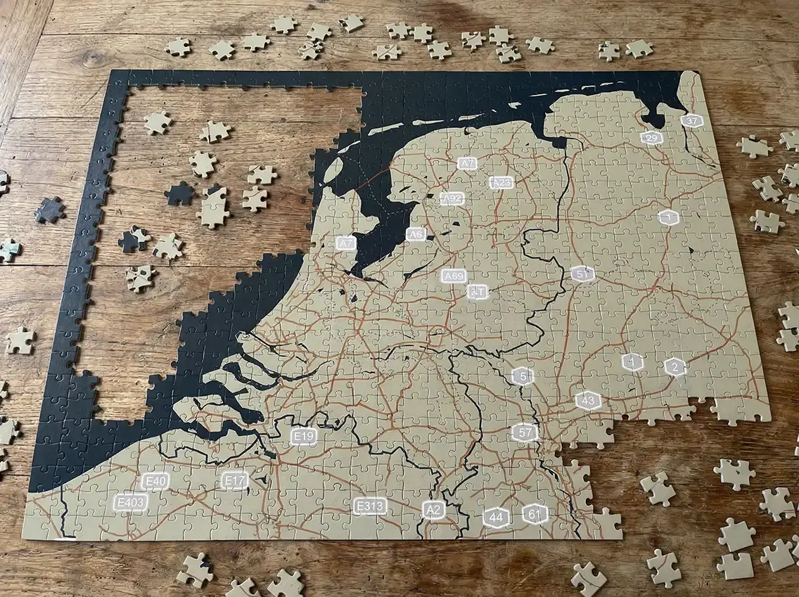 Puzzle nederland Euser en Schaap